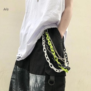 Julyhot Có Thể Tháo Rời Punk Dây Thắt Lưng Quần Dây Xích Dành Cho Nữ Quần Jean Thắt Lưng Dây Xích Quần Đá Mát Hiphop Trang Sức Mùa Hè Massivedeals