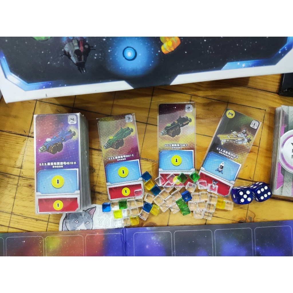 Boardgame Space Base bản Trung Engsub Tigar