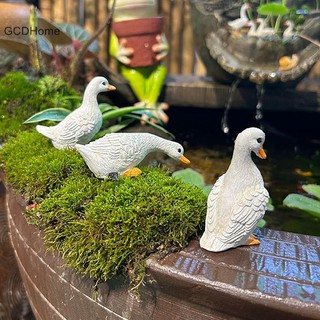Gcdhome 3 Vịt Trắng Dễ Thương Thủy Canh Chậu Sen Nhựa Retro Điêu Khắc Tượng Ngoài Trời Cho Văn Phòng Tại Nhà Sân Vườn Bàn Làm Việc Trang Trí Nóng