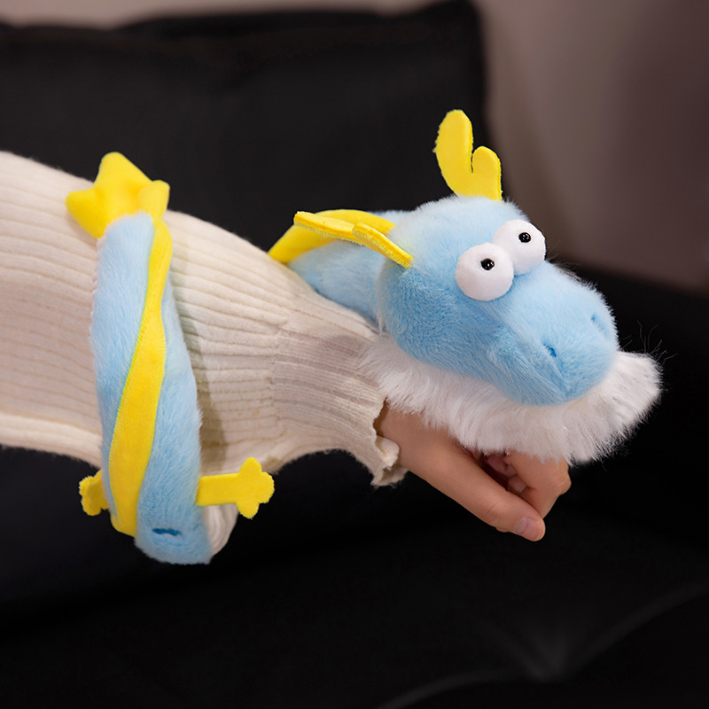 60cm Đầy Màu Sắc Rồng Sang Trọng Đồ Chơi Vui Nhộn Đôi Mắt Lớn Rồng Sang Trọng Búp Bê Gối Dễ Thương Rồng Trung Quốc Nhồi Bông Đồ Chơi Đệm Mềm Mại Cho Bé Búp Bê Nhà Phòng Ngủ Deocr Trẻ Em Đổi Quà Tặng Sinh Nhật