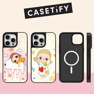 Ốp điện thoại cứng gương Graffiti từ tính cho iPhone 16 Pro Max 16 Plus 15 Pro Max 14 13 12 11 Ốp lưng Acrylic phía sau chống sốc