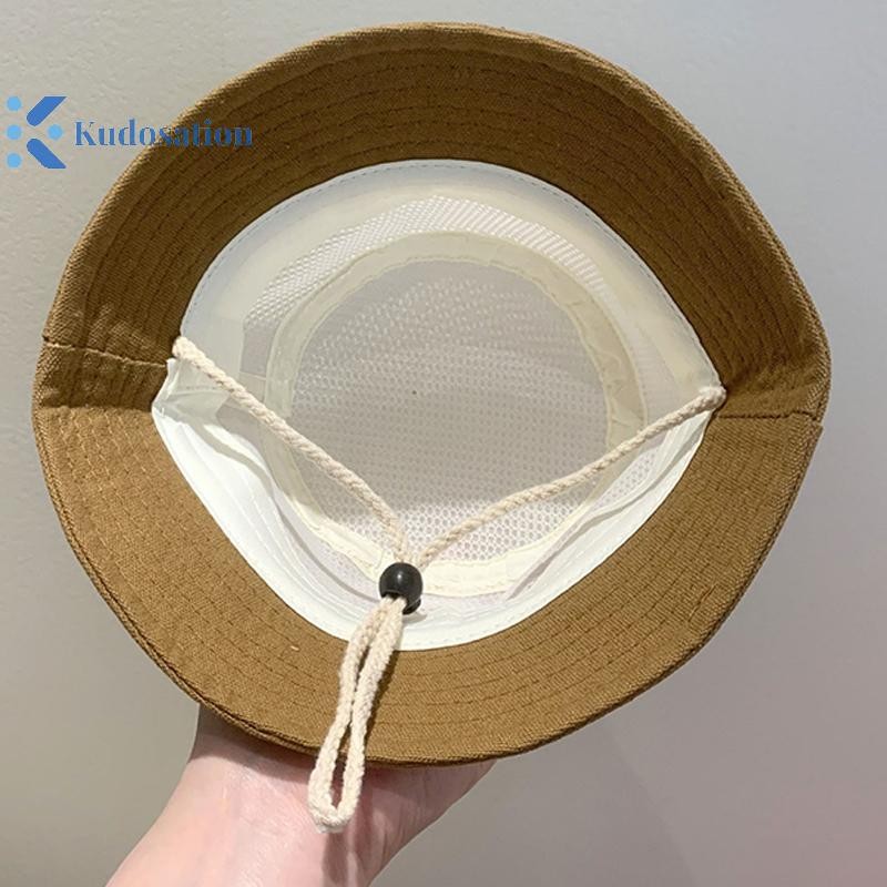 Kudosation Bé Mùa Hè Người Cá Mũ Gấu Dễ Thương Tập Đi Trẻ Em Lưới Thoáng Khí Mũ Chống Nắng Bãi Biển Ngoài Trời Bé Trai Bé Gái Panama Người Cá Mũ