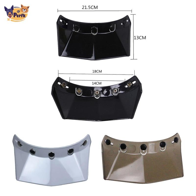 Thay thế đỉnh tấm che có thể điều chỉnh bong bóng 5 chiếc để trang trí mũ bảo hiểm xe máy