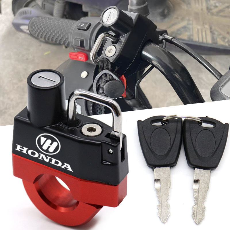 Thích hợp cho Wuyang Honda Ube Mới Dazhou S07 Xe Điện U-be Sửa Đổi Mũ Bảo Hiểm Khóa Chống Trộm Móc Phụ Kiện