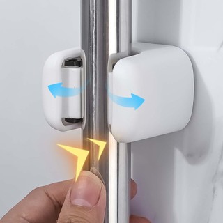 Giá đỡ cây lau nhà gắn tường không có chất kết dính, thiết kế kẹp an toàn cho chổi / cây lau nhà 5-28mm, Chất liệu PP Phòng tắm / Nhà bếp sắp xếp