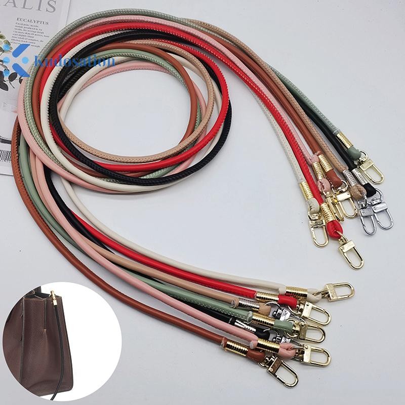 Kudosation Đơn Giản Màu Trơn Da Đeo Vai Túi Đeo Ngang Dây Đeo Thay Thế Dây Xích Điện Thoại Chống Mất Cho DIY Túi Dây Xích
