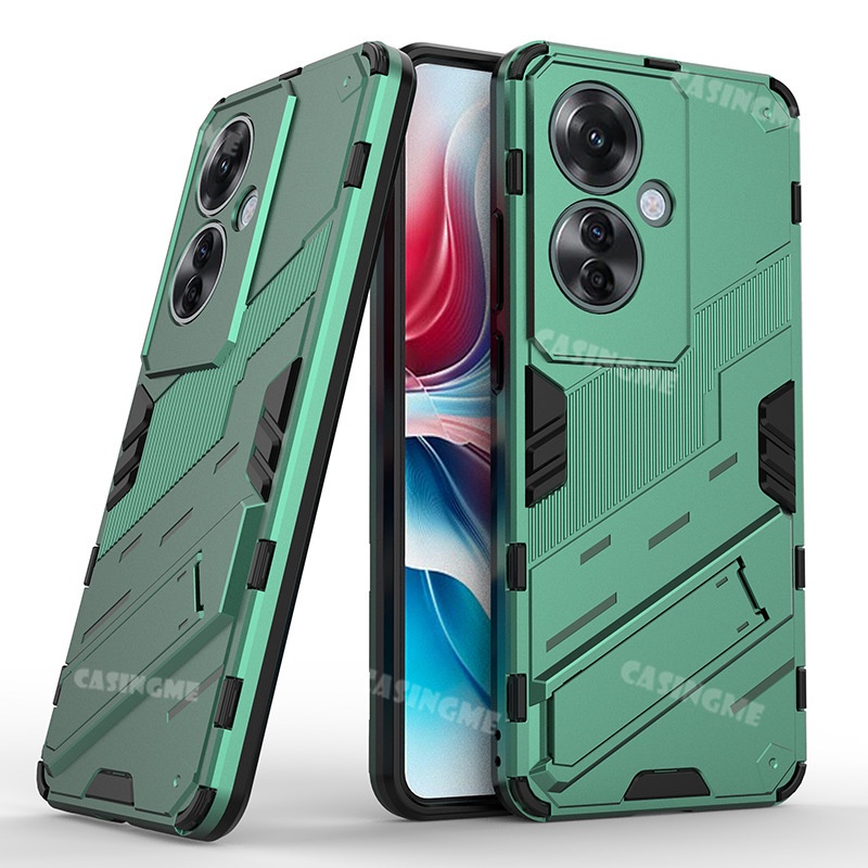 Ốp Điện Thoại Chống Sốc Oppo Reno11 F 5G Cho Oppo Reno11F Reno 11F Reno 11 F F11 OppoReno11F 5G 2024 Vỏ 3D Armor Đứng Giá Đỡ Bảo Vệ Giá Đỡ Ốp Lưng Cứng