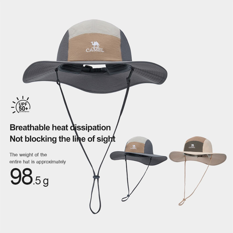 Ảnh CAMEL CROWN Mùa Hè Chống Nắng Màu Sắc Phù Hợp Với Mũ Người Cá Nữ Leo Núi Ngoài Trời UV Thoáng Khí Bóng 1