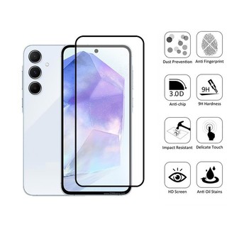 Samsung A55 2 Chiếc Kính Cường Lực Bảo Vệ Màn Hình Cho Samsung Galaxy A35 A25 A15 A05 A05s A54 A35 A24 4G 5G Kính Bảo Vệ