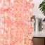 Đèn dây hoa anh đào ROLY, Cây giả Vine Sakura Vòng hoa nhân tạo, Trang trí tiệc cưới thời trang 20LED 2M Đèn cổ tích