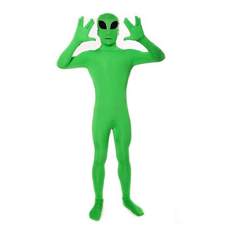Halloween Extraterrestrial Being Body cos Trang phục biểu diễn sân khấu ET Người ngoài hành tinh Người lớn Trẻ em Trang phục cha mẹ và con cái