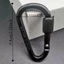 DARON D Loại Carabiner, Điện di hình chữ D Phát hành nhanh Carabiner, Khóa leo núi Bảo vệ Hợp kim nhôm đa chức năng Khóa thể thao ngoài trời Leo núi