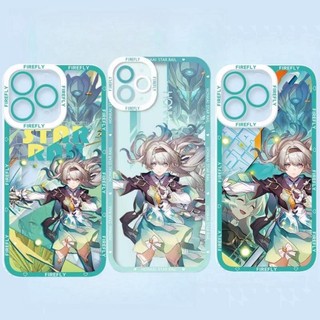 Honkai Star Rail Firefly Vỏ Cho Iphone 11 12 13 14 15 Pro Max 6 6S 7 8 Plus 7Plus 12 Mini XS Max XR SE 2022 Vỏ Điện Thoại Mềm Trong Suốt TPU Silicon Vỏ Họa Tiết Chống Sốc