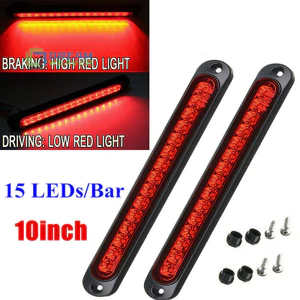 15 Đèn LED Kín Xe Tải & Xe Tải Dừng Đuôi Phía Sau Dừng Ngược Bật Phanh Thanh mới