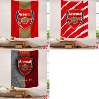 Câu Lạc Bộ Bóng Đá Arsenal Logo Tường Tấm Thảm Polyester Có Kẹp Treo Tường Tấm Thảm Trang Trí Nhà Cửa Quà Tặng