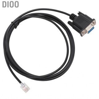 Dioo DB9 RS232 To RJ11 6P4C Console Cable  6ft Serial Heat Resistant Safe Connection Plug and Play High Flexibility for APC AP7800 AP7900 940-0144A