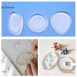 Gcdhome Dụng Cụ Gốm Silicon Mềm Miếng Lót Mô Hình Chấm Dụng Cụ Khuôn Đất Sét Polymer Cho DIY Bông Tai Thủ Công Mỹ Nghệ Cánh Hoa Làm Phụ Kiện HOT