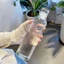 Cốc Uống ITRUMPET, Bình Nước Timescale 500 / 750ML, Cốc Cà Phê Trà Trong Suốt Chống Rò Rỉ Di Động Cho Học Sinh