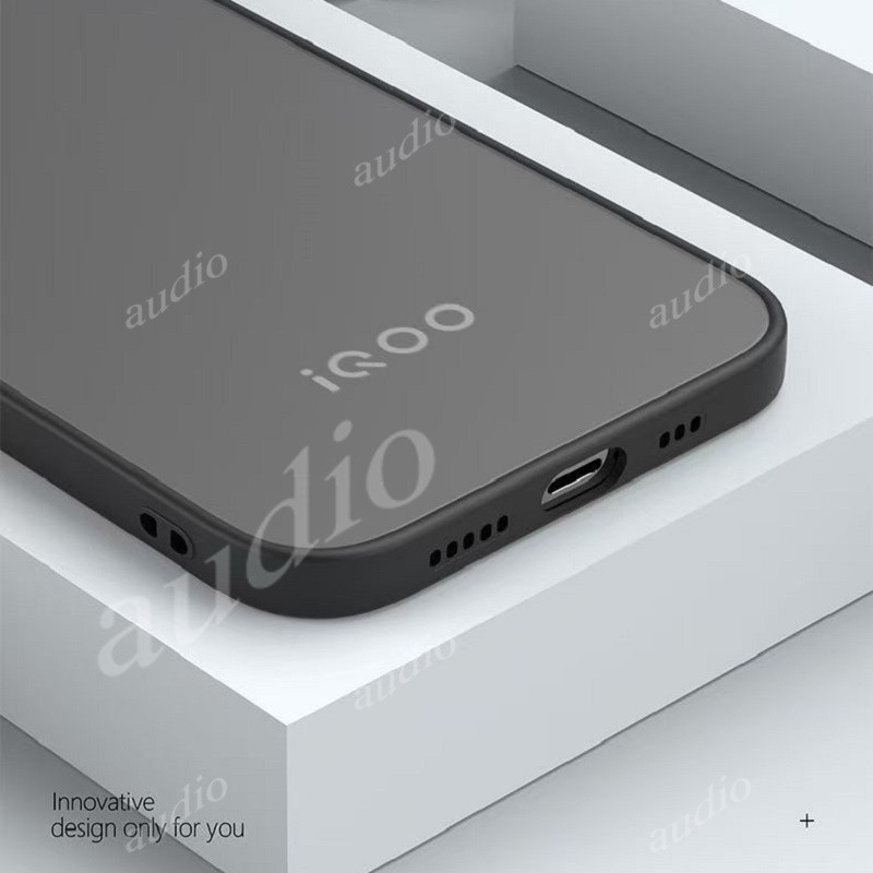 Ốp lưng silicon mờ chống sốc cho IQOO Z9/Z9X 5G 2024, bảo vệ camera, thiết kế mỏng nhẹ