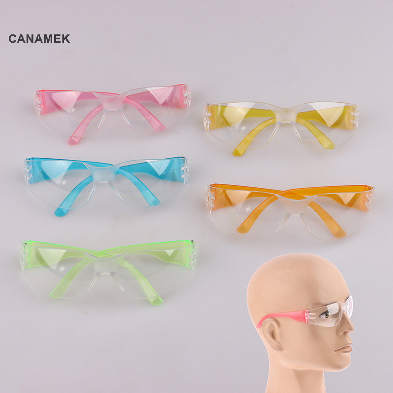 Canamek Để Đi Xe Đạp Leo Núi Đi Bộ Đường Dài Trẻ Em Kính Chống Bụi An Toàn Chống Gió Chống Sương Mù Kính Ngoài Trời Trong Suốt CSF