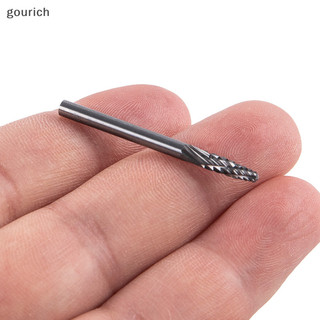 [Gou] Tập tin quay vonfram Hợp kim cứng Máy khoan khoan khoan mũi khoan 3mm Shank VN