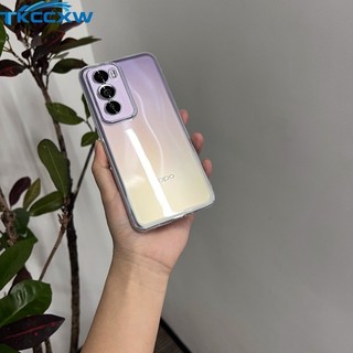 Ốp Lưng Cho OPPO A3X Reno 12 11 Pro 11F A60 A79 A18 A38 A78 A58 5G Ốp Lưng Đơn Giản Mỏng Mềm TPU Trong Suốt Vỏ Điện Thoại Trong Suốt
