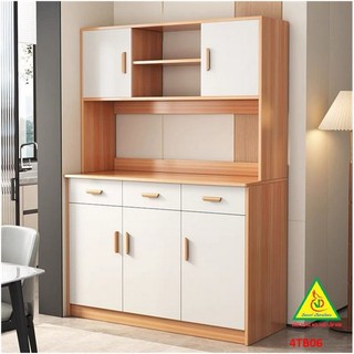 Tủ bếp gia đình gỗ MDF phong cách hiện đại 4TB06 - VĐ Smart Furrniture NỘI THẤT LẮP RÁP VIENDONGADV