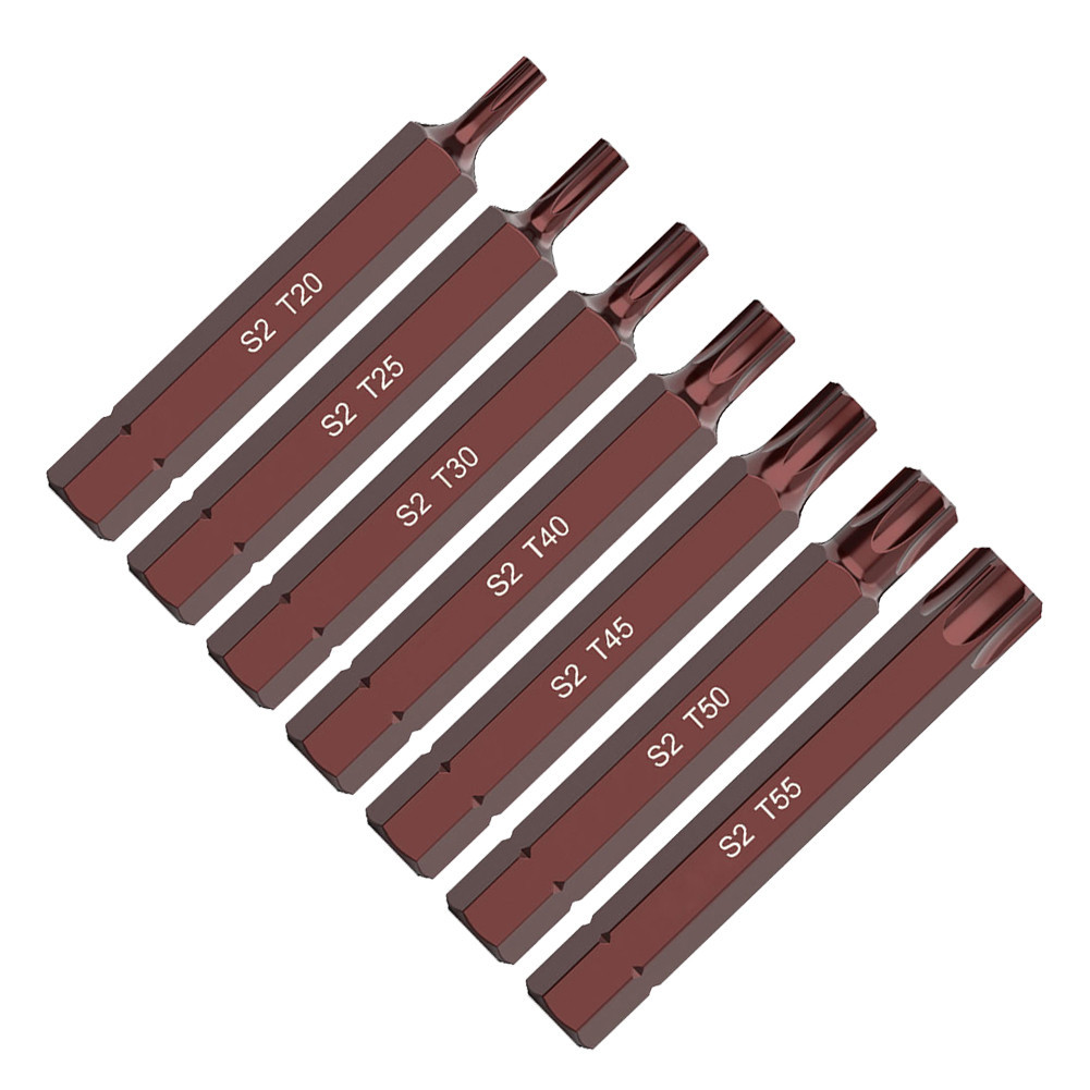 Đầu Tua Vít Lục Giác 75mm t20 t25 t30 t40 t45 t50 t55 bits
