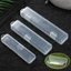 MARGREDY 1 Chiếc Hộp Bảo Quản Bàn Chải Trang Điểm, Trong Suốt Có Nắp Hộp Nhựa Tổ Chức, Bền Đa Năng Di Động Bút Chì Lông Mày Bộ Đồ Ăn Đũa Dụng Cụ Làm Đẹp