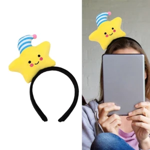 Mya Người Lớn Tuổi Teen Ngôi Sao Mặt Trăng Hình Mặt Trời Băng Đô Sang Trọng Tóc Vòng Trang Điểm Phát Sóng Trực Tiếp Cosplay Tiệc Halloween Headpie