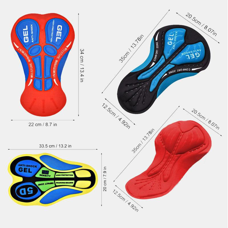 Miếng đệm xe đạp leo núi TMOY Miếng đệm Gel đệm Silicone Miếng đệm hông thấm mồ hôi thoáng khí TCVN