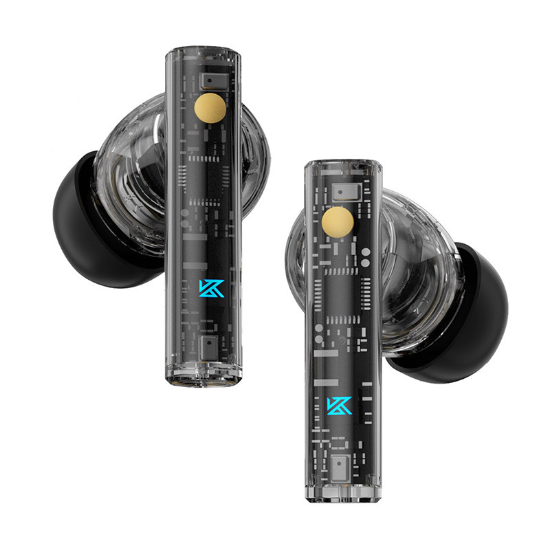 Tai nghe KZ Carol ProTWS Bluetooth 5.4 6 MIC Khử tiếng ồn chủ động Tai nghe nhét tai trong tai chống nước không dây thực sự