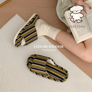 Xixitiao Dép Làm Từ Chất Liệu Cotton Và Lanh Phù Hợp Cho Mọi Mùa Đế Mềm Mại Dành Cho Nữ