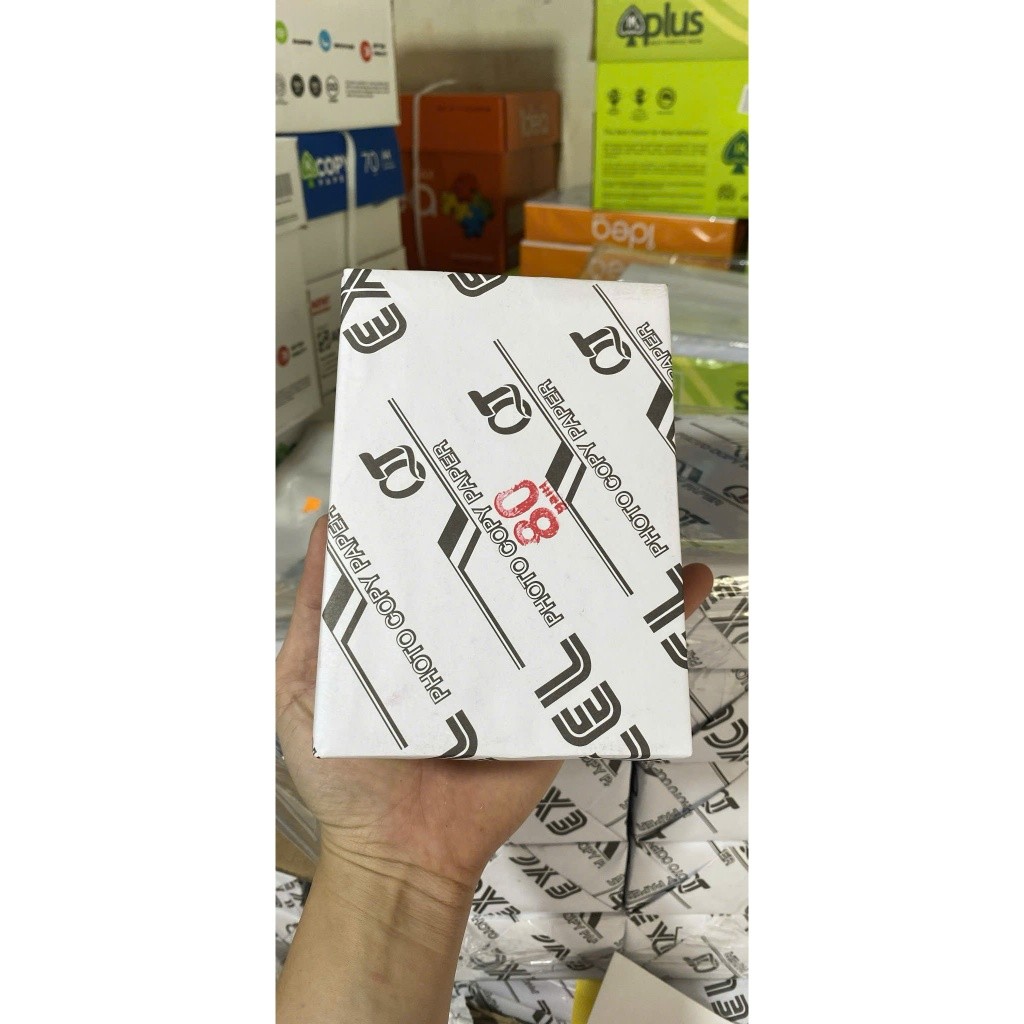 [ ĐỦ 500 TỜ ] GIẤY IN EXCELL ĐỊNH LƯỢNG 80GSM KHỔ A6, in đơn hàng, phiếu thu, in biên nhận hóa đơn