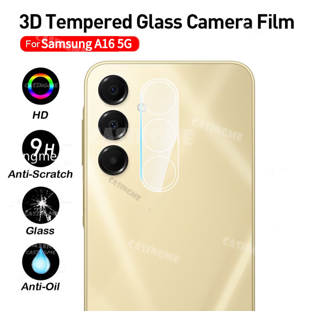 Dành Cho Samsung A56 5G 2025 3D Camera Bảo Vệ Ống Kính Cho Samsung Galaxy A56 A26 A36 A16 A06 4G 5G SamsungA56 A 56 56A 4G 5G 2025 Trong Suốt Kính Cường Lực Mặt Sau Camera Bảo Vệ