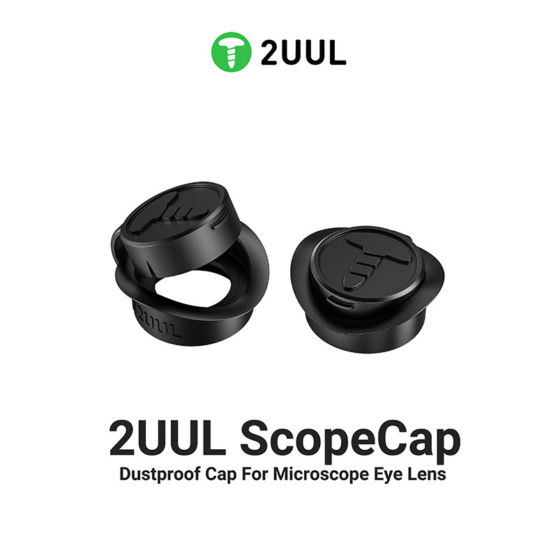 2UUL MS81 Mũ Chống Bụi Cho Kính Hiển Vi Ống Kính Mắt ScopeCap Mũ Chống Bụi Cao Su Mềm Vỏ Thị Kính Cho Phụ Kiện Kính Hiển Vi