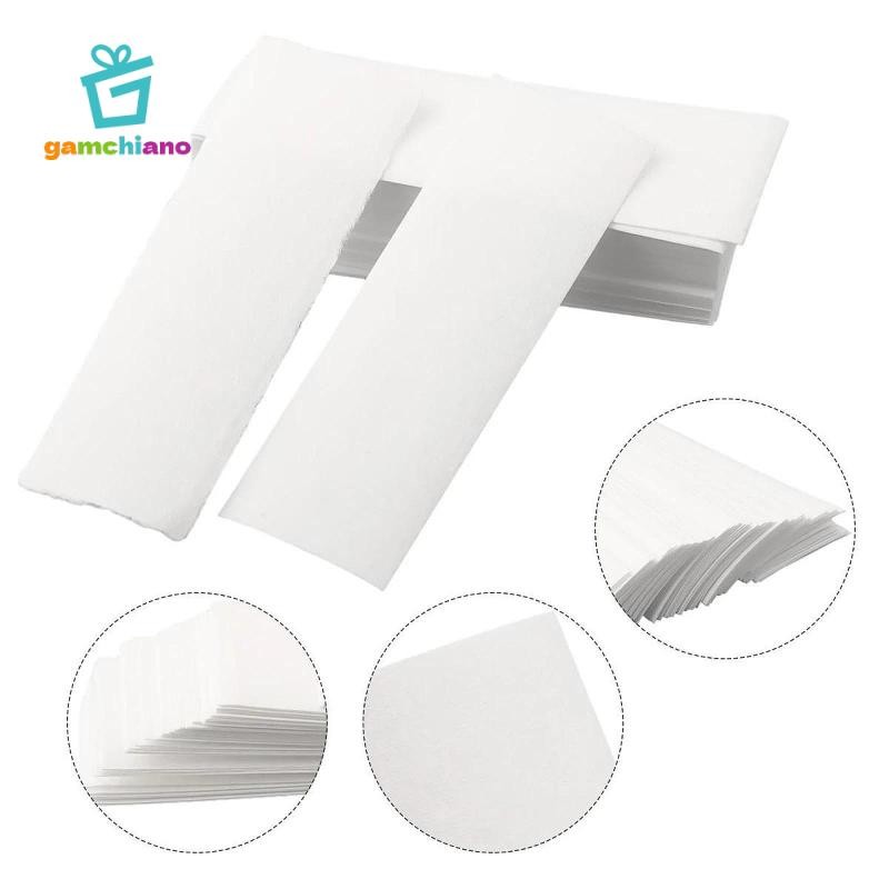 100 Tờ Saxophone Giấy Vệ Sinh Nhạc Cụ Làm Sạch Dụng Cụ Bảo Trì Woodwind Pad Clarinet Pad Cotton Thấm Hút Miếng Lót