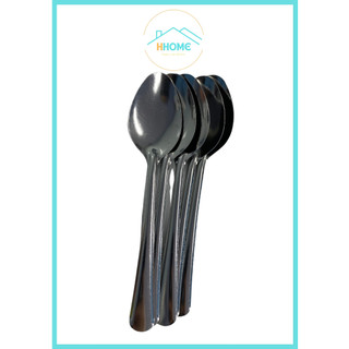 Combo 10c Muỗng inox thìa inox cán dài (LỒNG TO CÁN DÀI) - Trường An VN