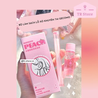 Set Vệ Sinh Lỗ Tai Gecomo 3 Mùi (Đào/Hoa Cúc/Dưa Leo) - Sạch Bụi Bẩn, Hết Mùi Khó Chịu