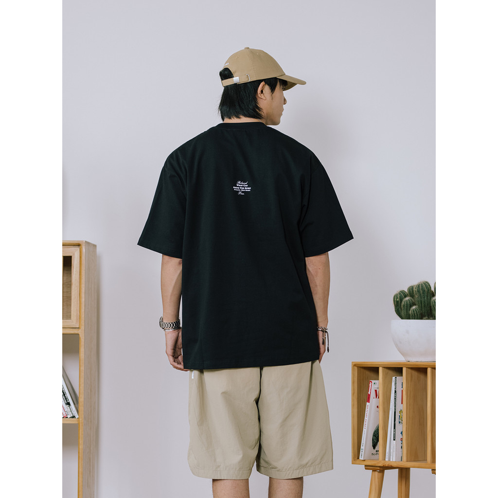 Chất lượng cao Hàng có sẵn SENDAWAY 23SS Áo thun ngắn tay in chủ đề quần vợt nam dáng rộng 100% Cotton cao cấp đa năng Vintage thường ngày mùa hè