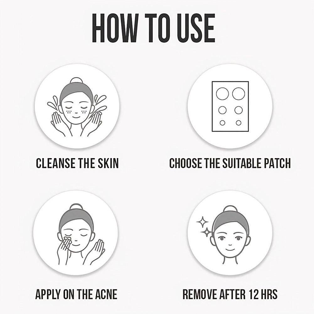1200 Cái / 800 Cái / 400 Miếng Dán Mụn Hydrogel Acne Patch Thích Hợp Cho Mọi Loại Da