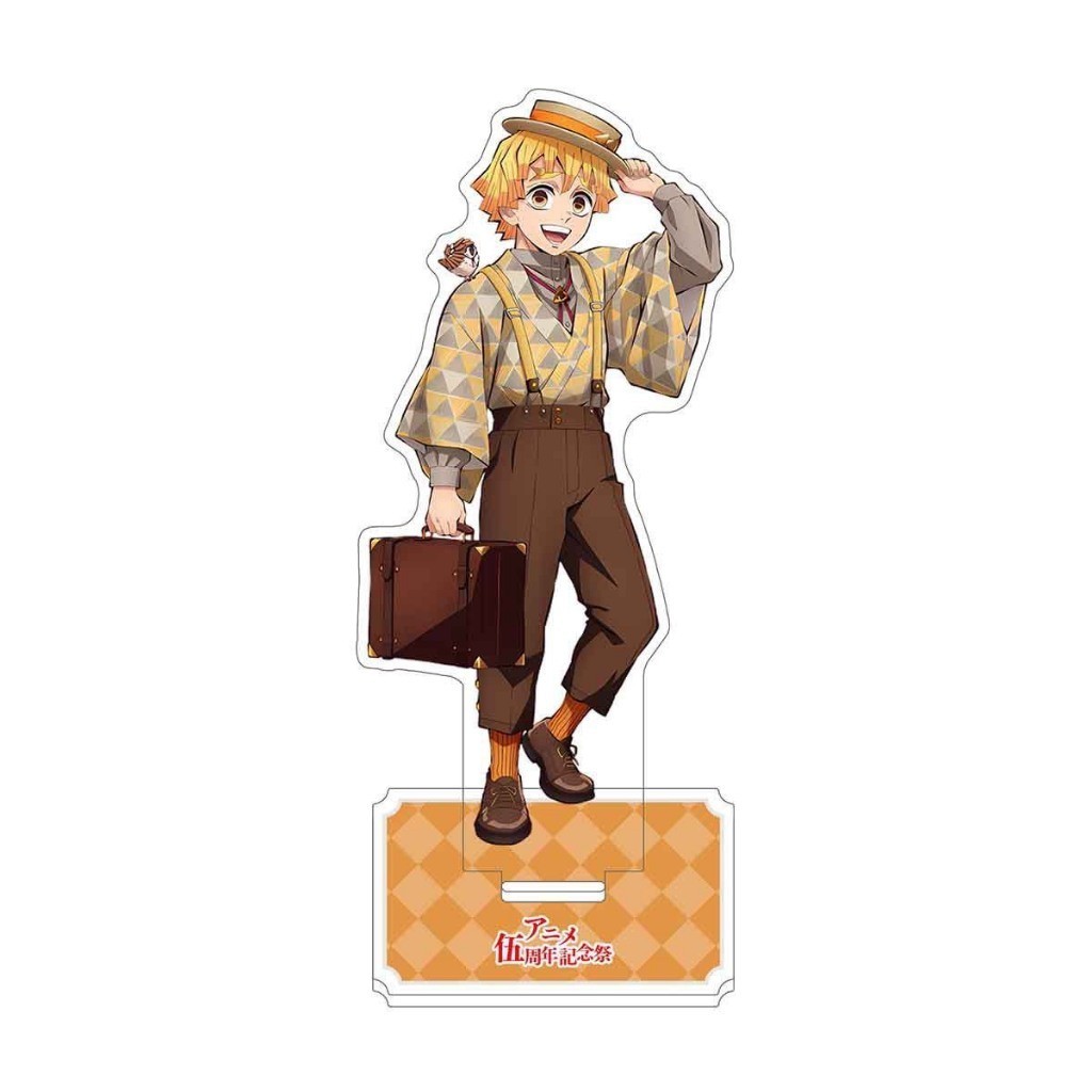 Mô hình standee KIMETSU NO YAIBA ver DU LỊCH tượng acrylic anime mica chibi trang trí trưng bày