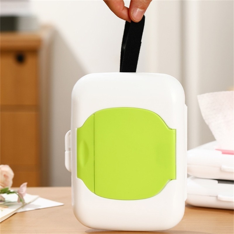 Hộp đựng khăn lau ướt DASSBSUG Hộp treo khăn lau trẻ em Hộp đựng khăn lau Pram cho bé