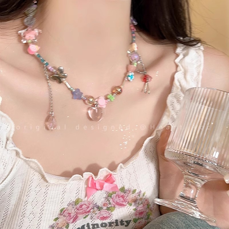Ảnh 17km Vòng Cổ Ngọc Trai Ngôi Sao Trái Tim Bướm Hạt Dây Chuyền Choker Cho Nữ Trang Sức Phụ Kiện 3