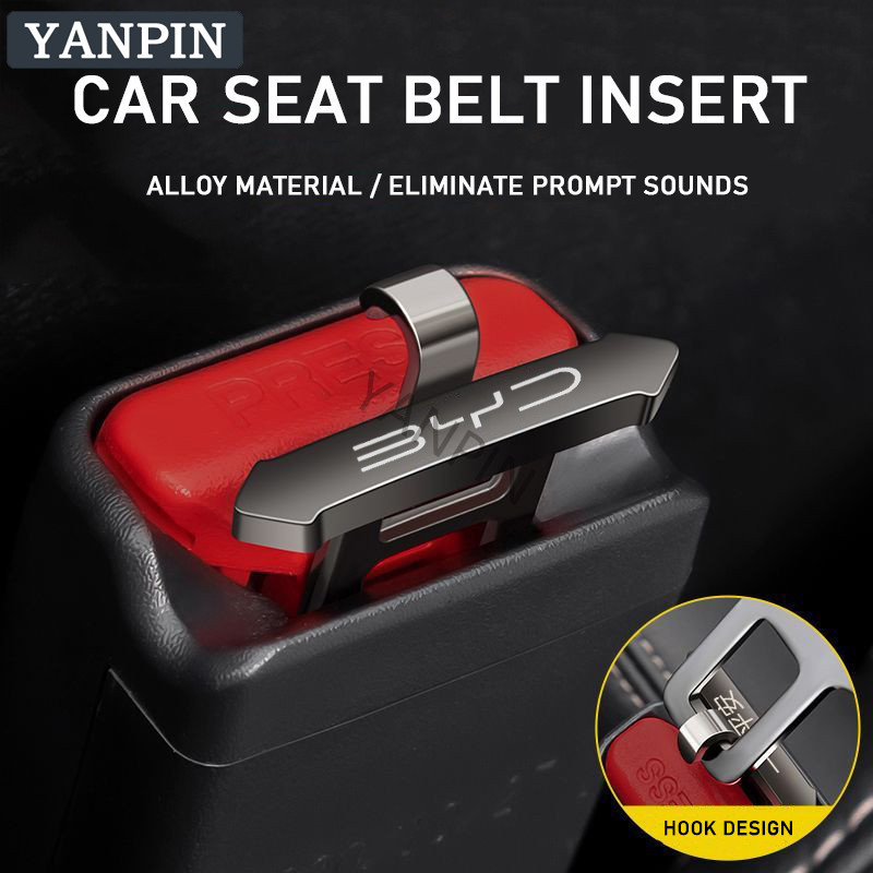 Dành Cho Xe BYD Dây An Toàn Khóa Lắp Móc Thiết Kế ATTO 3 EA1 Dolphin ATTO 4 Seal