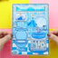 Học Liệu Cinderrella Quite Book, Đồ chơi bóc dán. đồ chơi montosonary đồ chơi cho bé gái đồ chơi kuromi cô tiên xanh