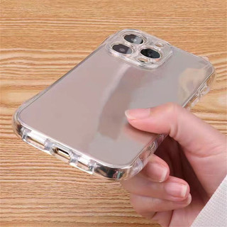 Tai Mèo Transparente TPU Mềm Chống Sốc Ốp lưng iPhone 15 14 13 12 11 Pro Max Plus X XS Max XR 7 8 Plus Ốp Lưng Trong Suốt