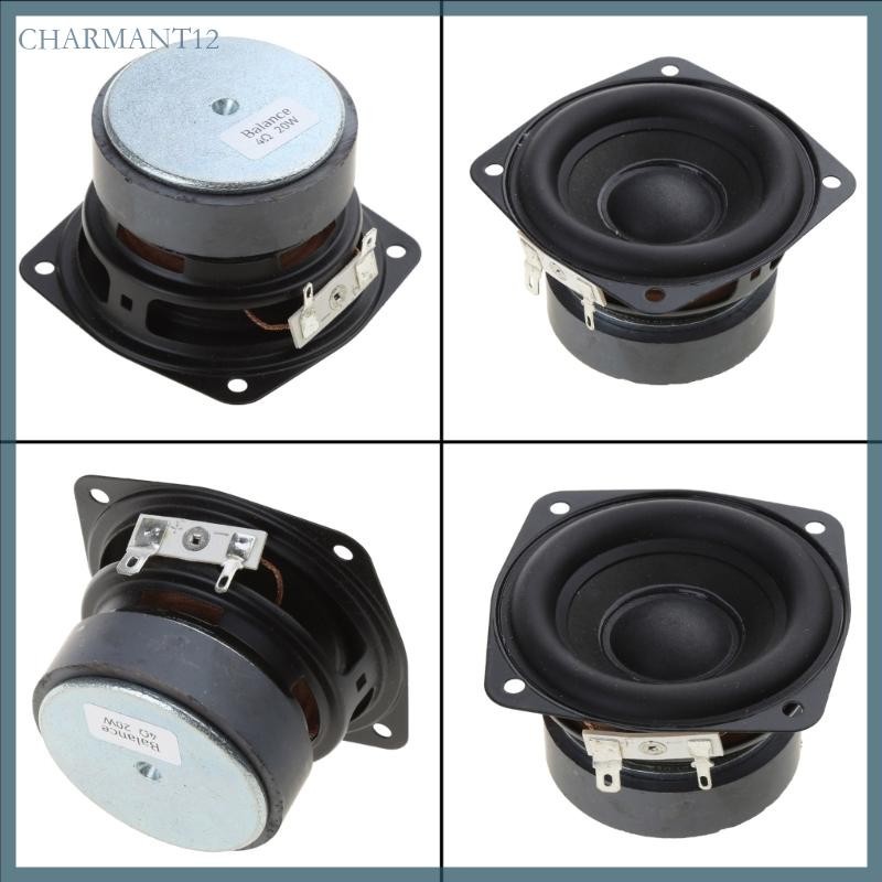 Char Loa 4Ohm 20W Power- Loa 89mm Cuộn dây động còi vuông-