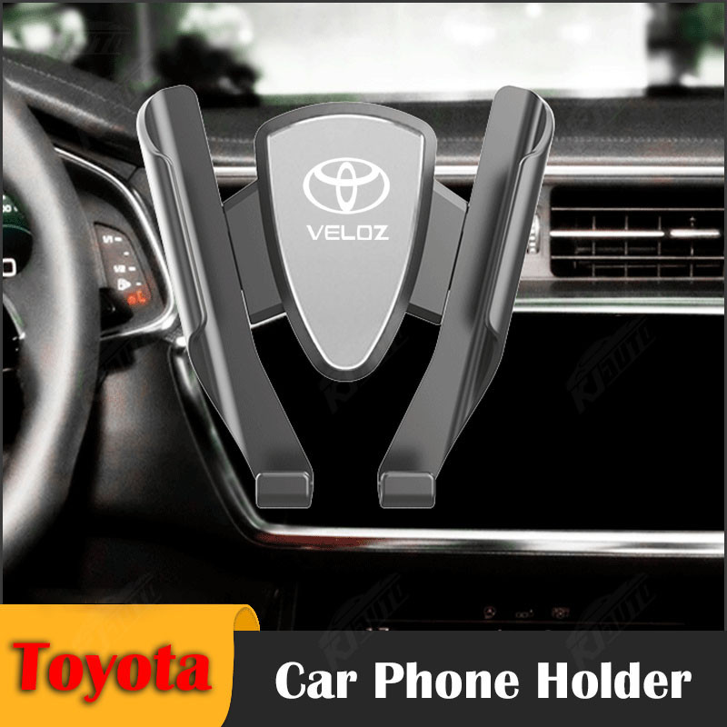 Toyota Veloz 360° Xoay Giá Đỡ Điện Thoại Ô Tô Cửa Thoát Khí Dụng Cụ Bảng Trọng Lực Giá Đỡ Điện Thoại Phụ Kiện Trang Trí Ô Tô