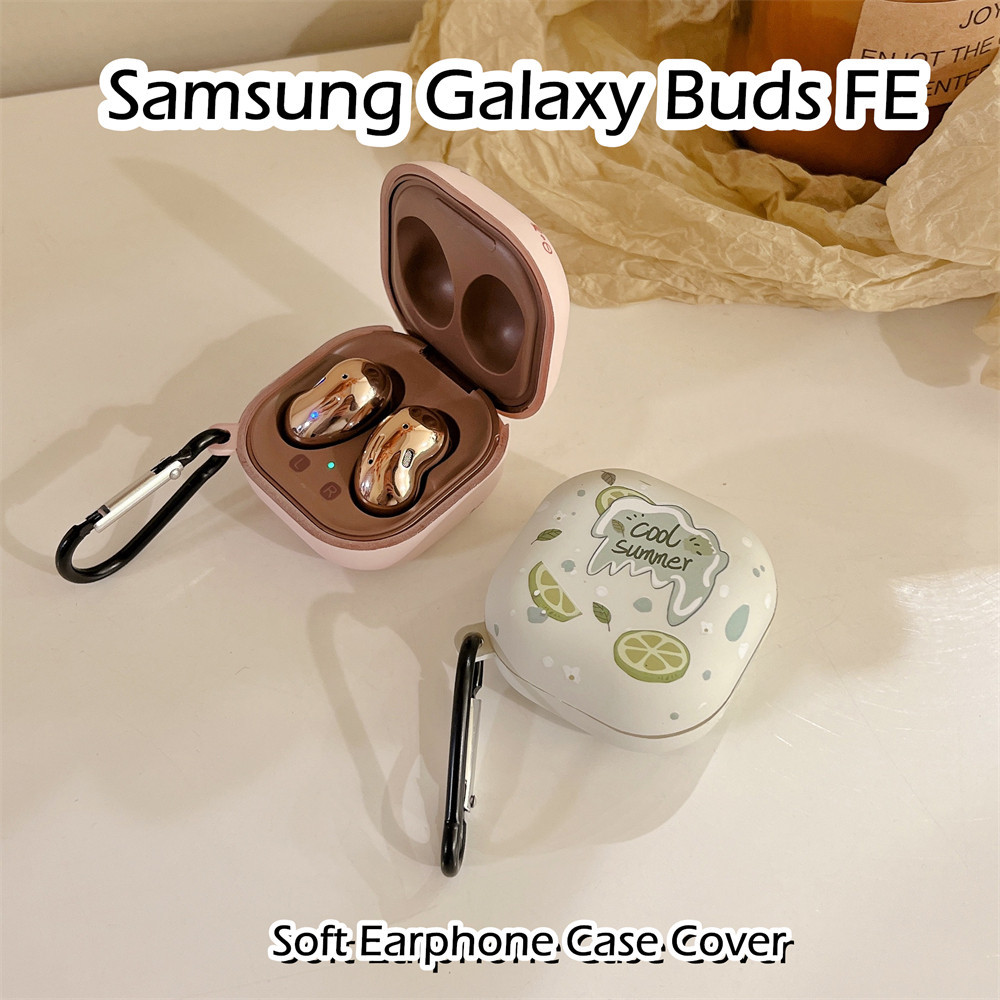 [Ngôi sao tương lai] Dành cho Ốp lưng Samsung Galaxy Buds FE Vỏ tai nghe silicon mềm TPU hoạt hình hợp thời trang